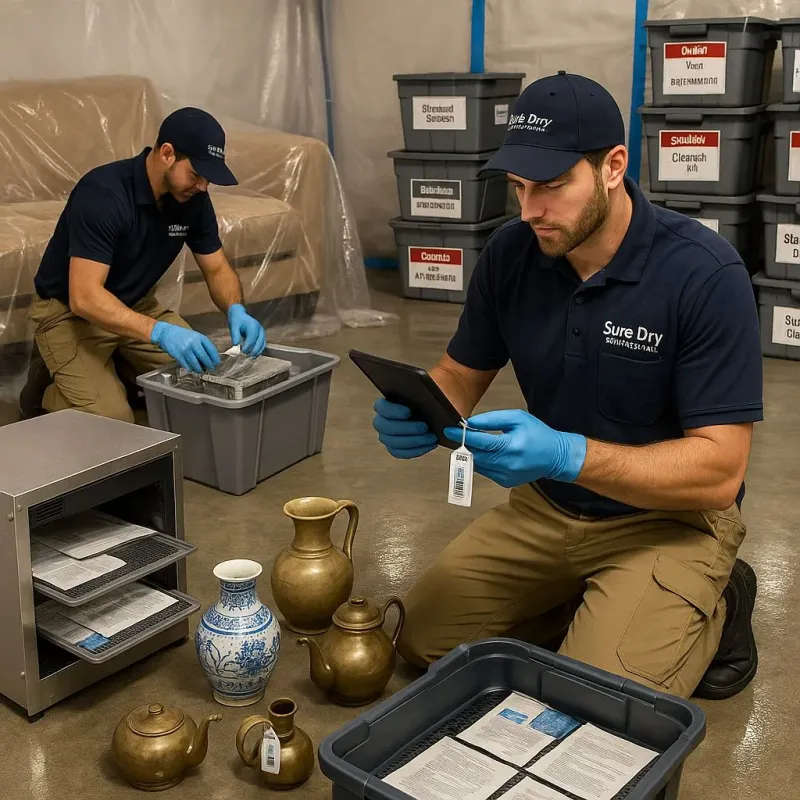Content Protection and Restoration process in Pickerington, OH